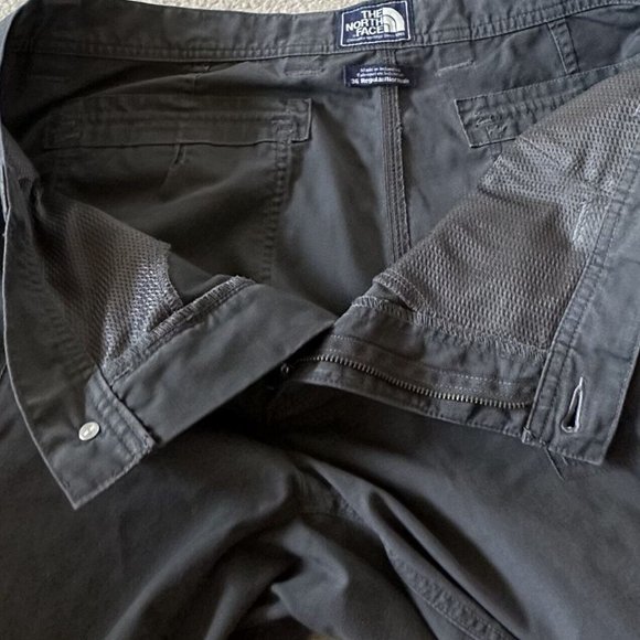 Vintage The North Face Mens L Reg Gray‎ Cargo Shorts - Picture 8 of 11
